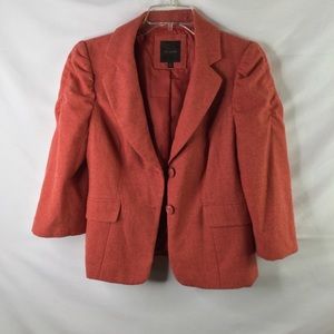 Rust Colored tweed blazer